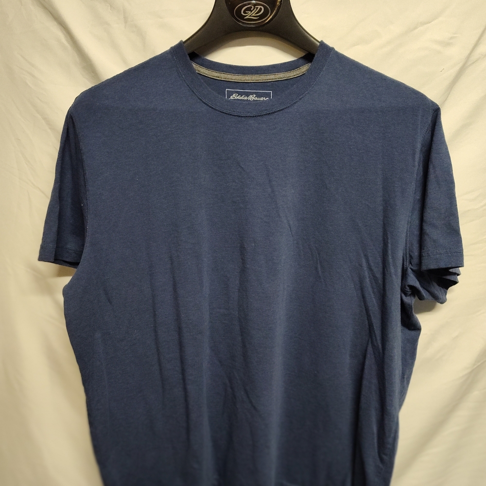 Eddie Bauer Men's Blue T-Shirt